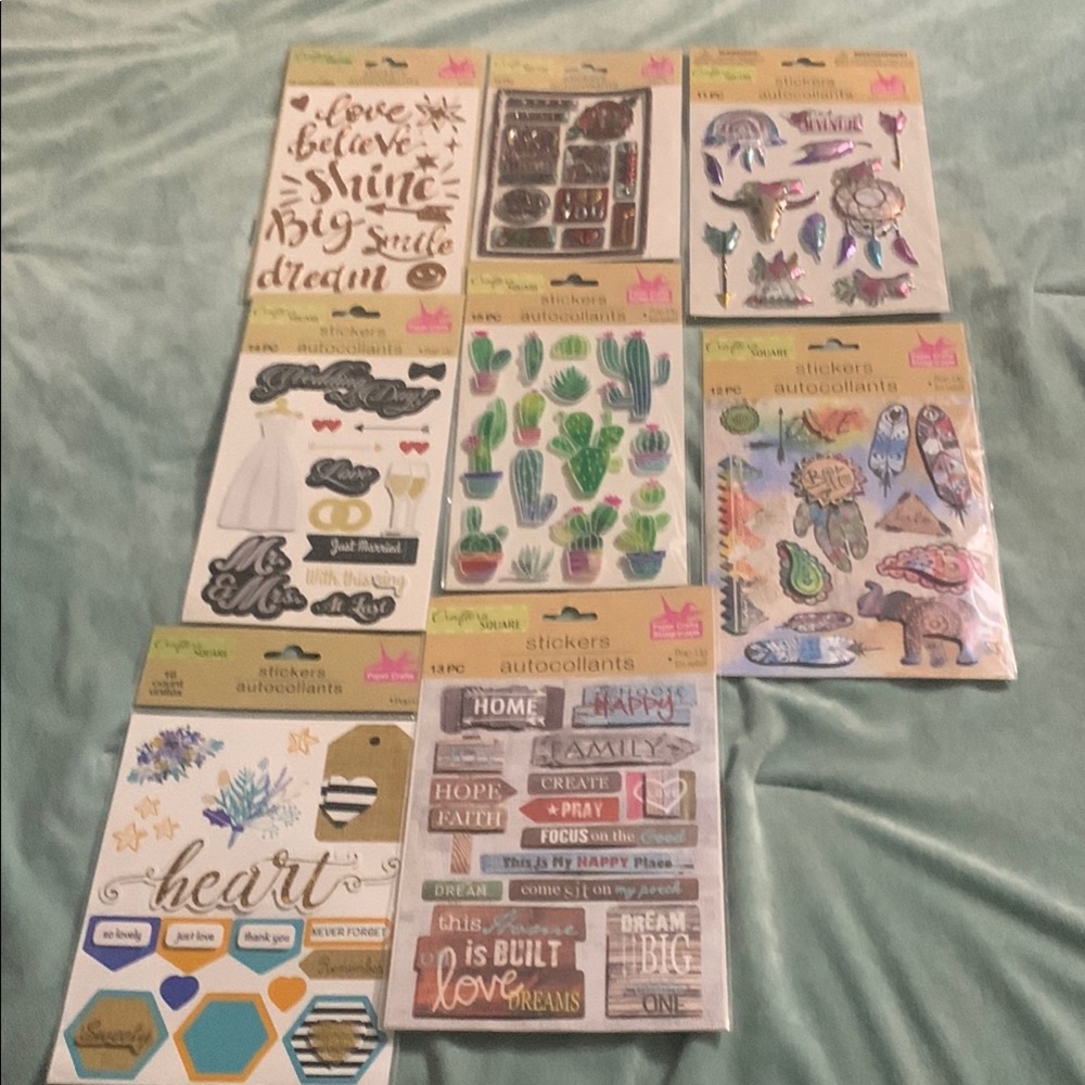 Assorted Decorative Sticker Set